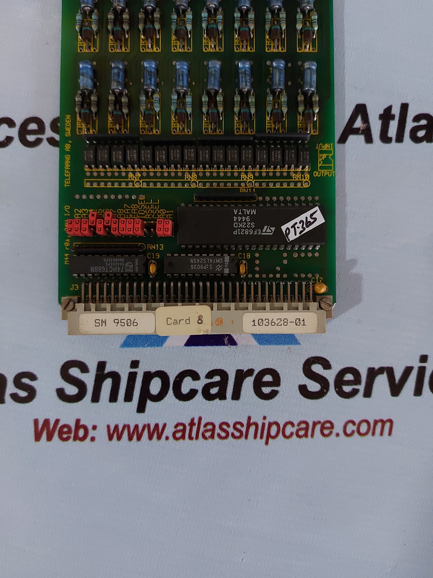 TELEFRANG M44 r0a, 24V I/O PCB CARD