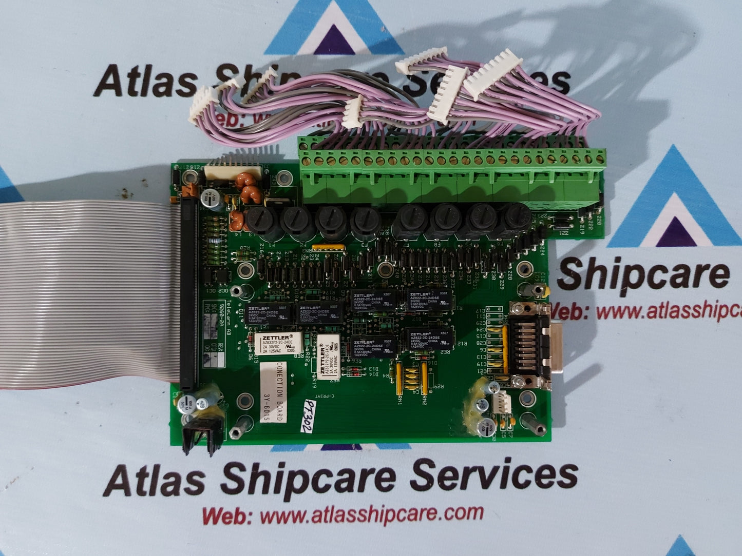 TELELARM 9260-2A CONNECTION BOARD 3Y-6015