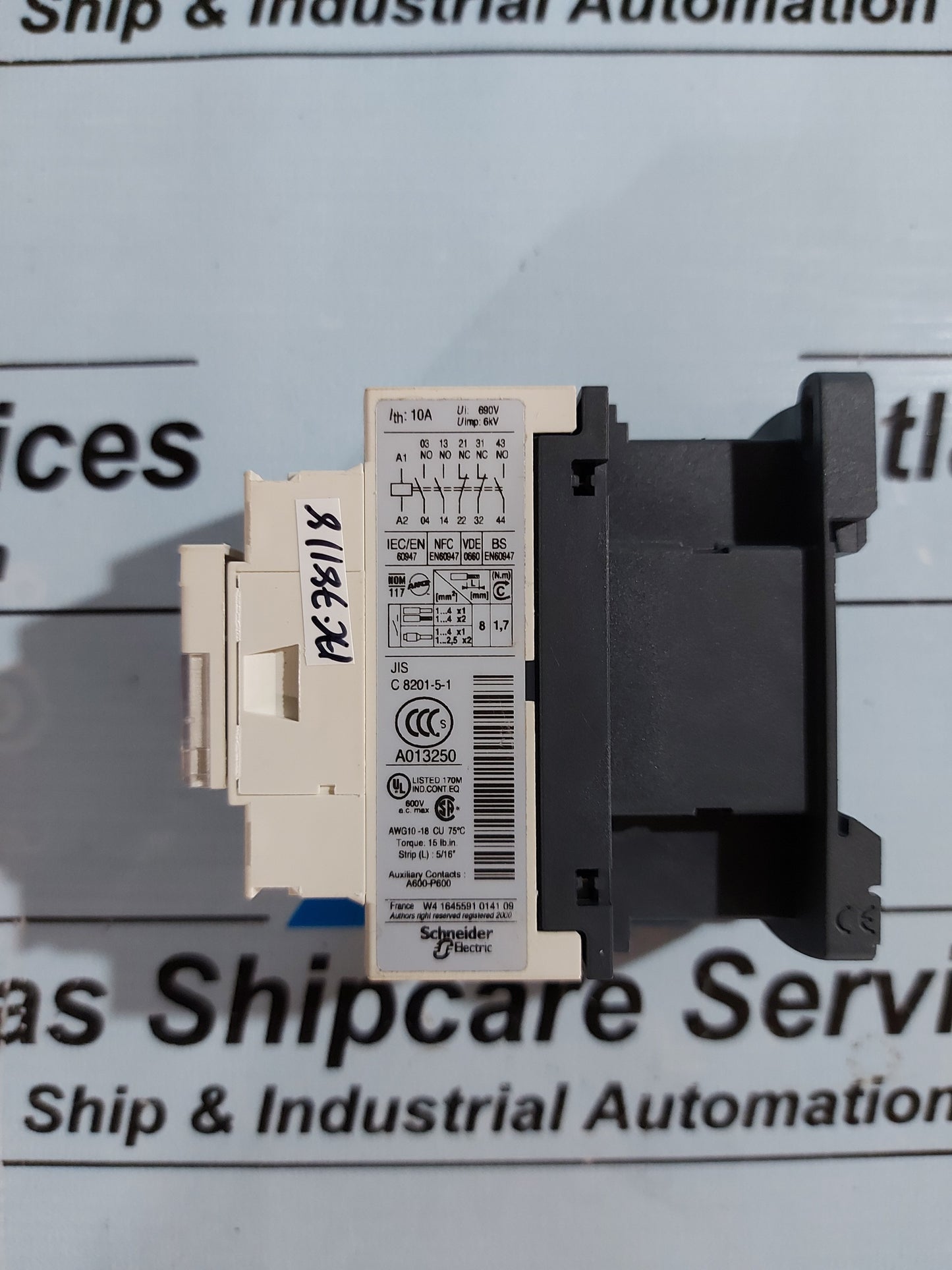 TELEMECANIQUE CAD32P7 CONTROL RELAY