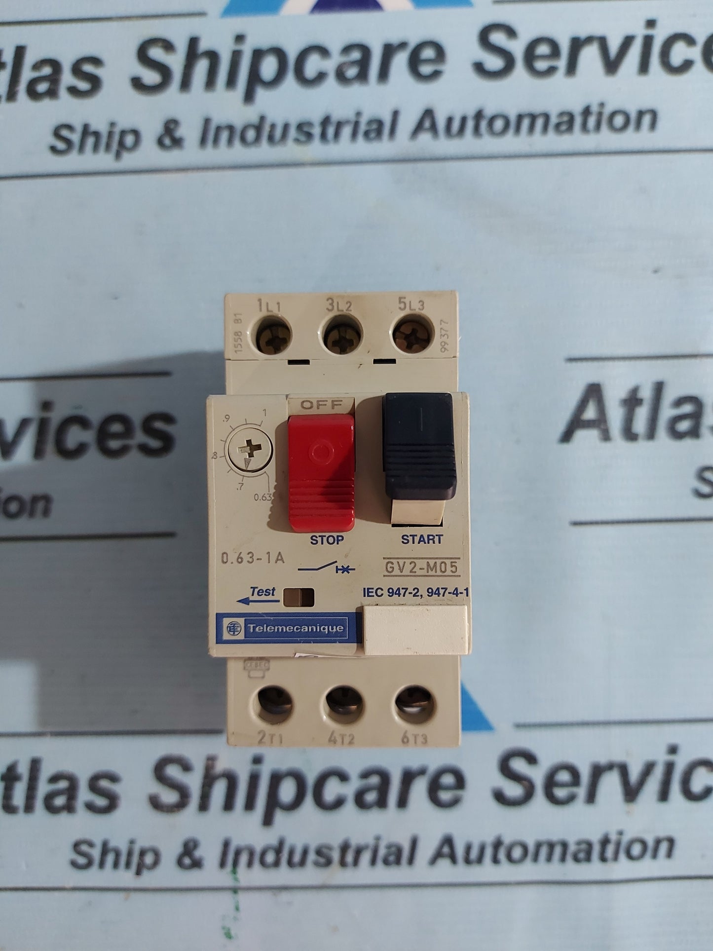 TELEMECANIQUE GV2-M05 MOTOR CIRCUIT BREAKER 0.63-1A AG168