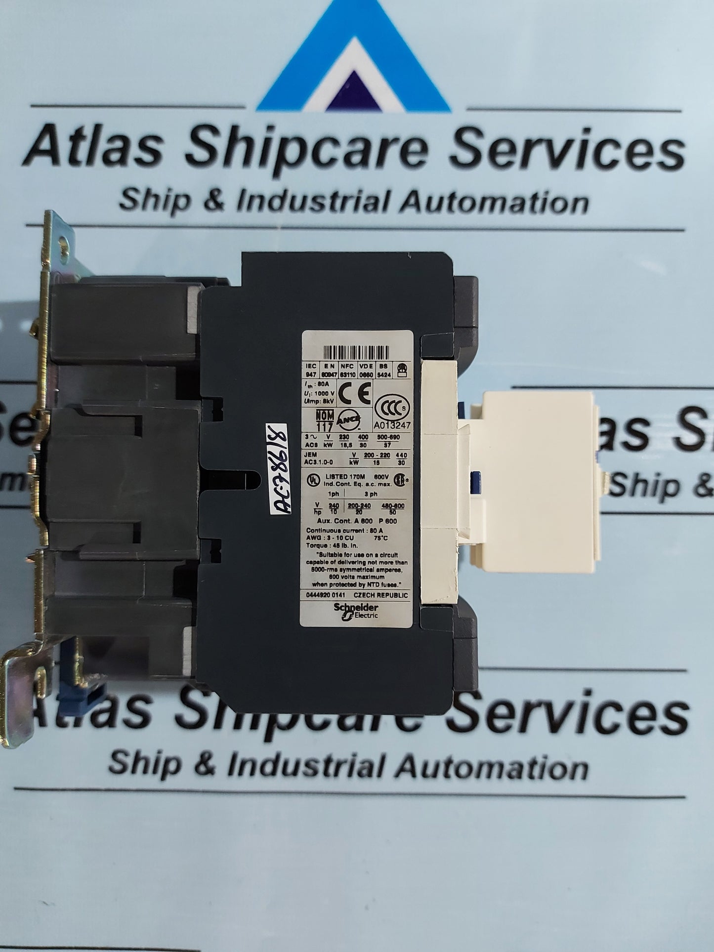 TELEMECANIQUE LC1 D6511 MAGNETIC CONTACTOR