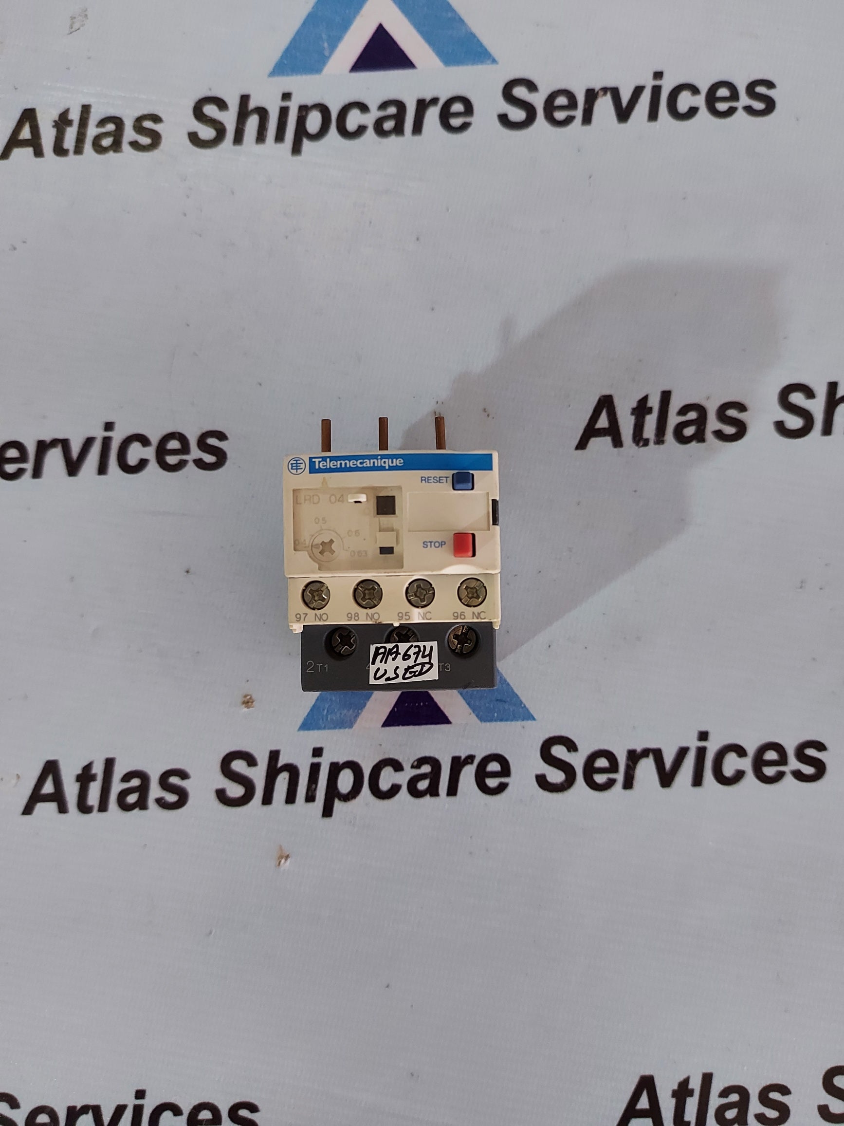 TELEMECANIQUE LRD 04 THERMAL OVERLOAD RELAY