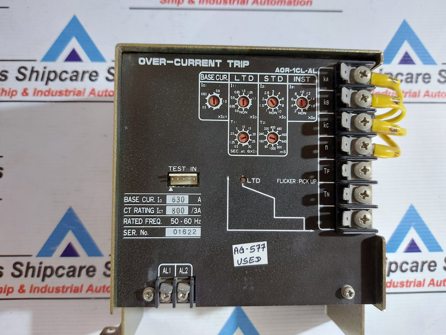 TERASAKI AOR-1CL-AL OVER-CURRENT TRIP AG577