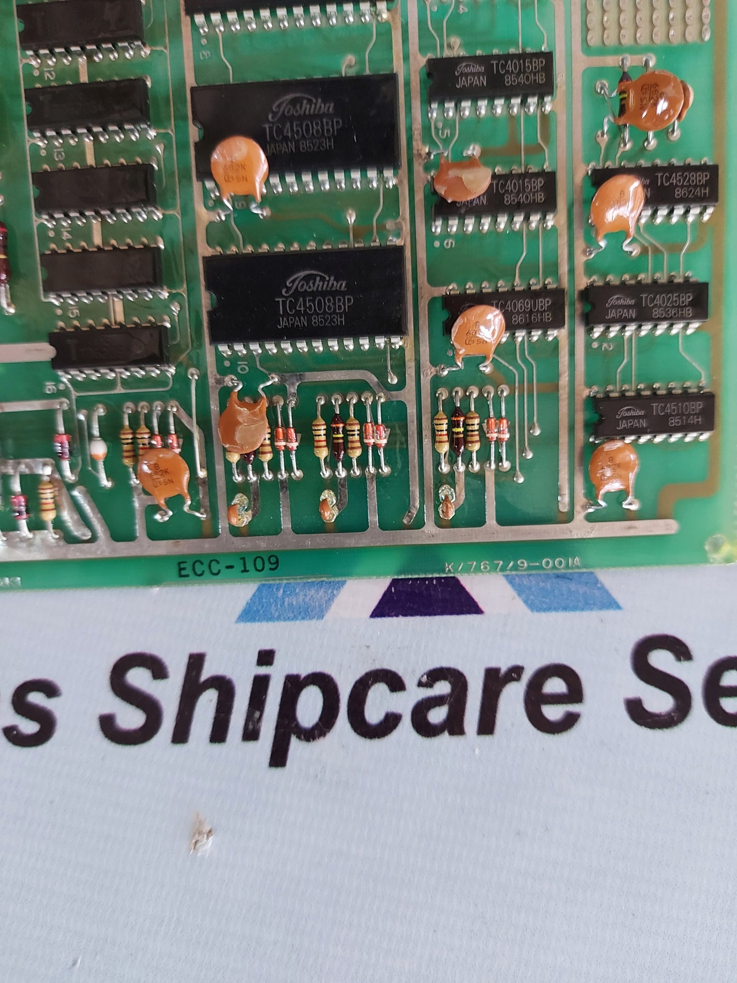 TERASAKI ECC-109 PCB CARD K/767/9-001A