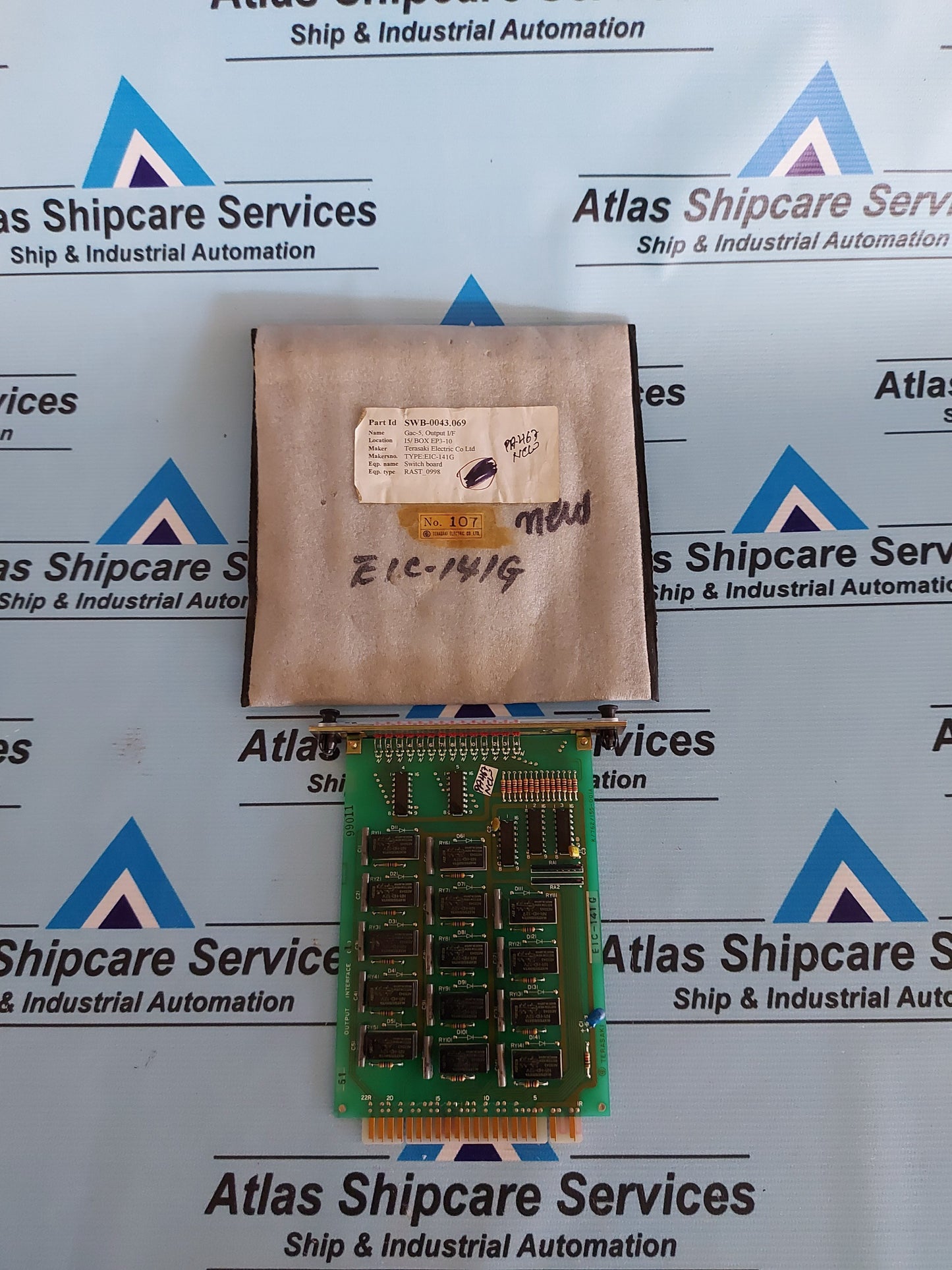 TERASAKI EIC-141G K/762/155-001A OUTPUT INTERFACE