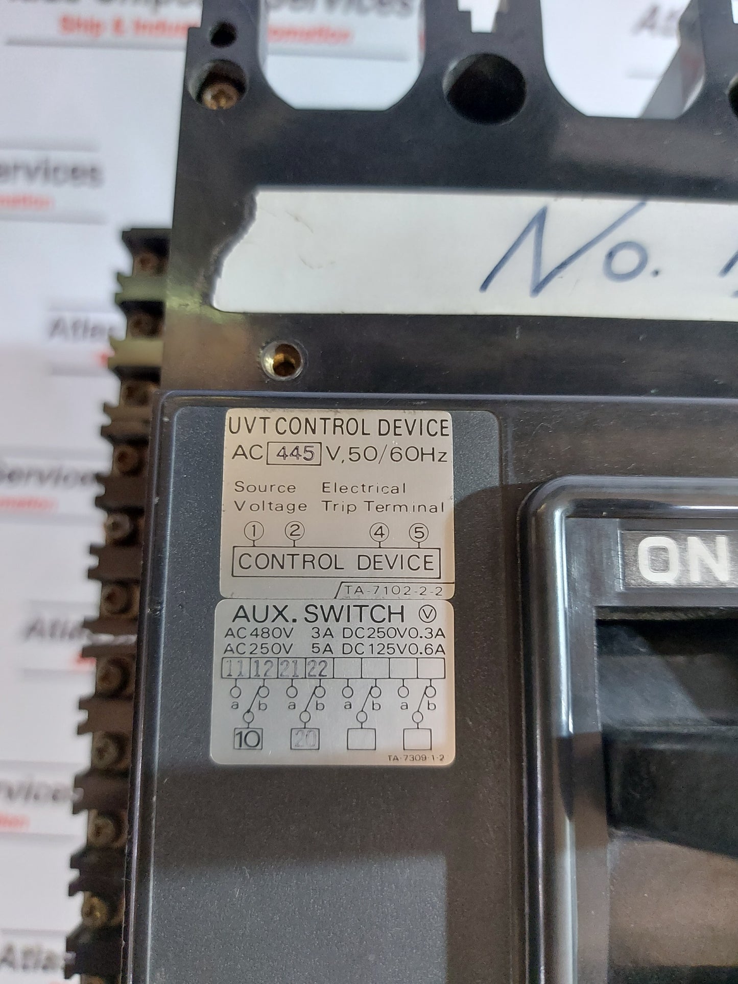 TERASAKI ELECTRIC AME-4 AIR CIRCUIT BREAKER AG592