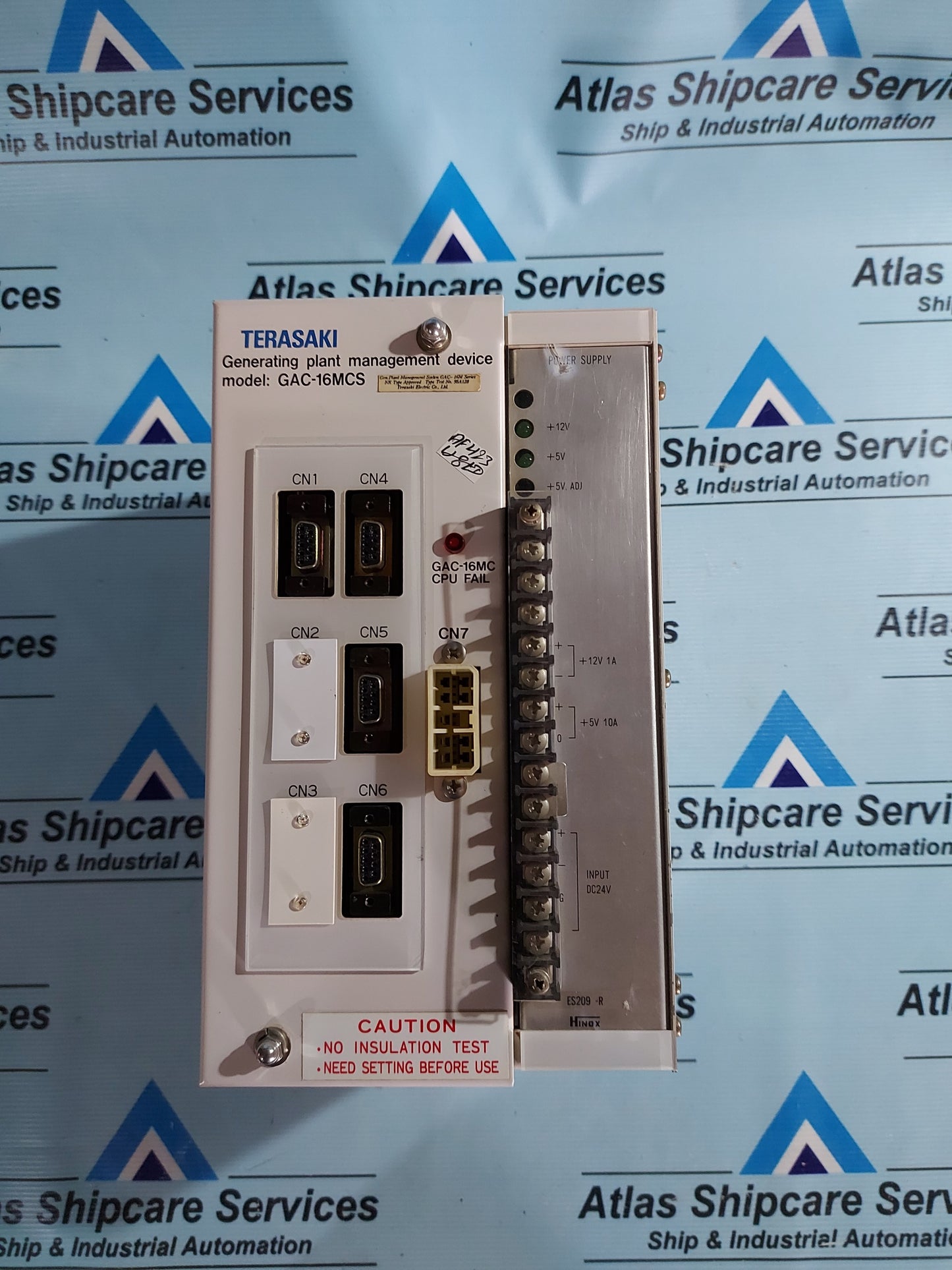 TERASAKI GAC-16MCS GENERATING PLANT MANAGEMENT DEVICE