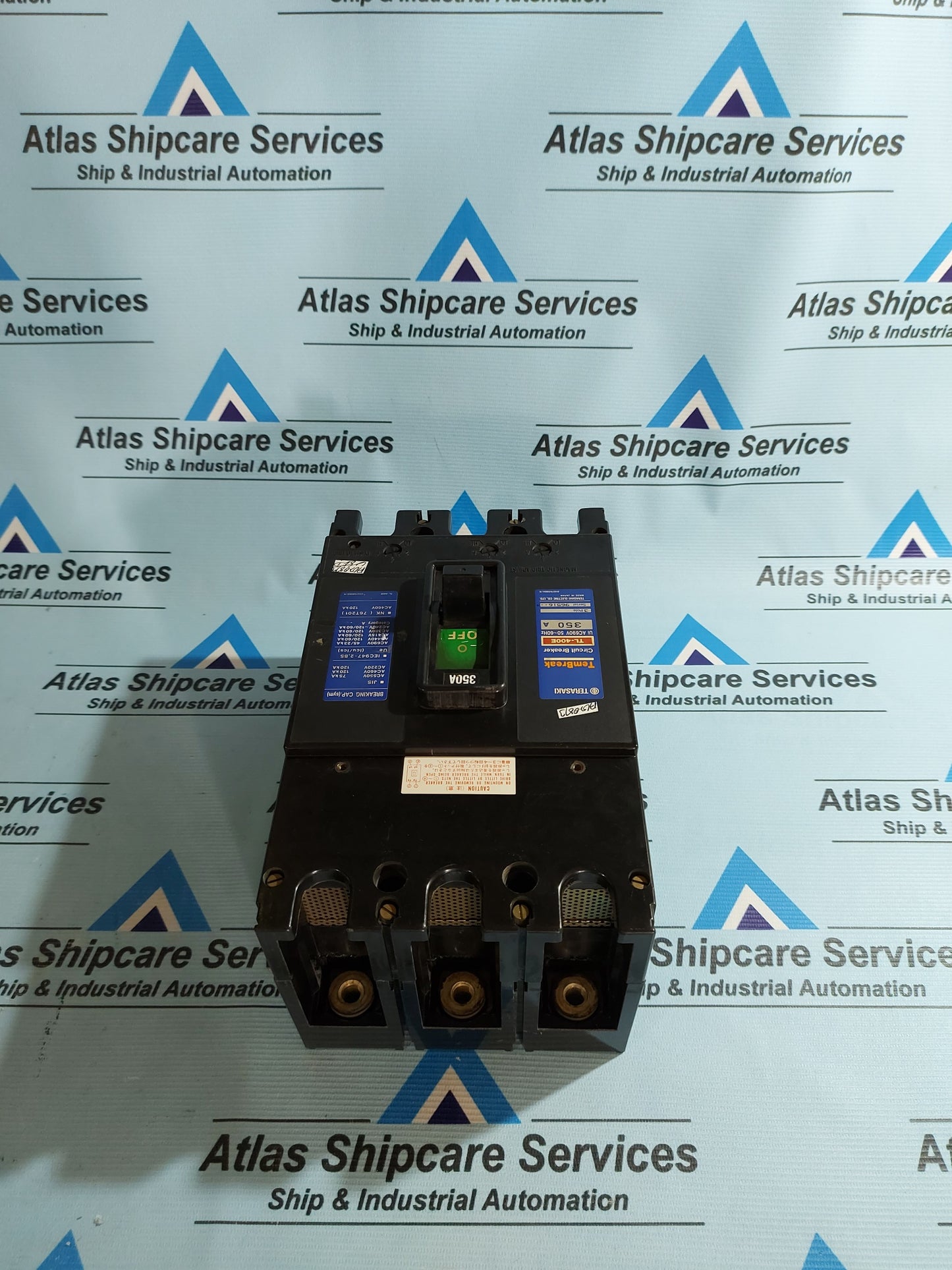 TERASAKI TL-400E TEMBREAKE CIRCUIT BREAKER AC690V 350A AG08