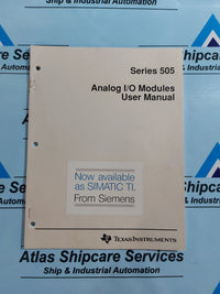 TEXAS INSTRUMENTS 505-6108A 8-CHANNEL ANALOG INPUT MODULE