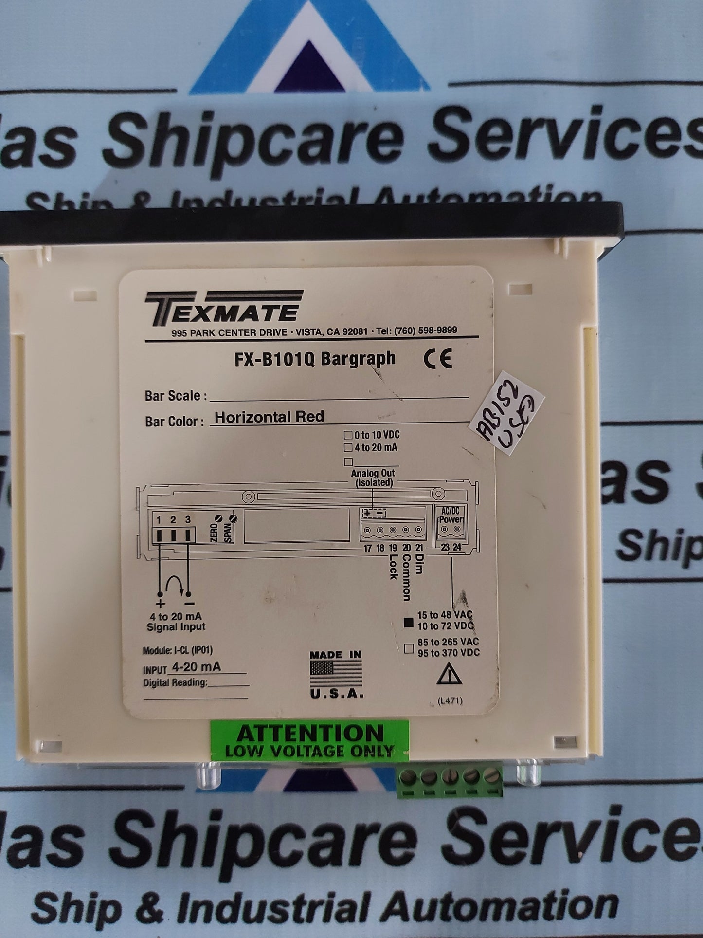 TEXMATE FX-B101Q BARGRAPH