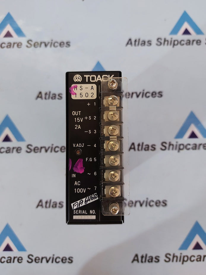 TOACK HS-A 1502 POWER SUPPLY