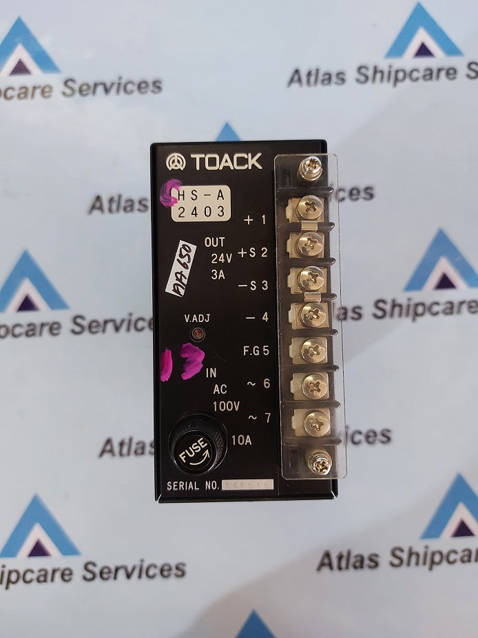 TOACK HS-A 2403 POWER SUPPLY