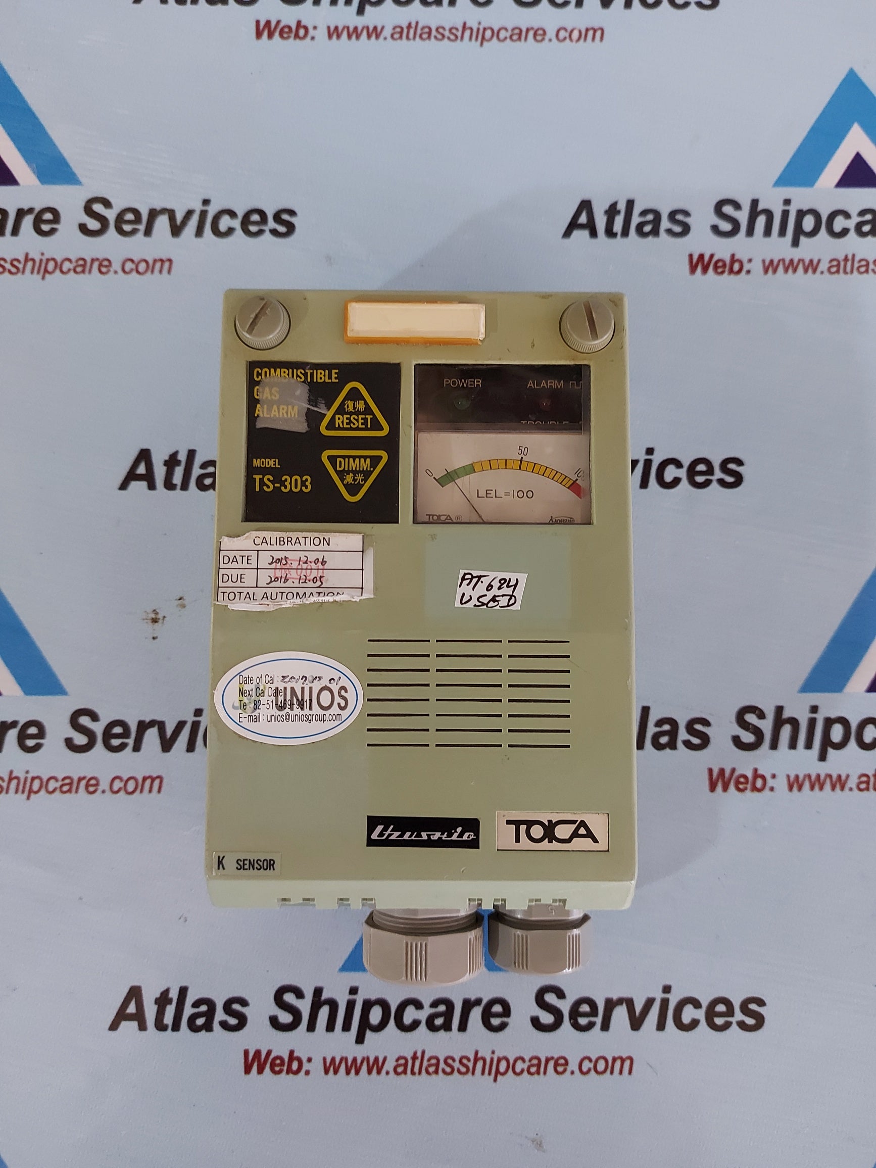 TOKA SEIKI TS-303 COMBUSTIBLE GAS ALARM