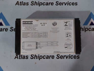 TOTAL LIGHT EX TLRE.003-320 ELECTRONIC BALLAST FOR TUBULAR FLUORESCENT LAMPS FULL RANGE