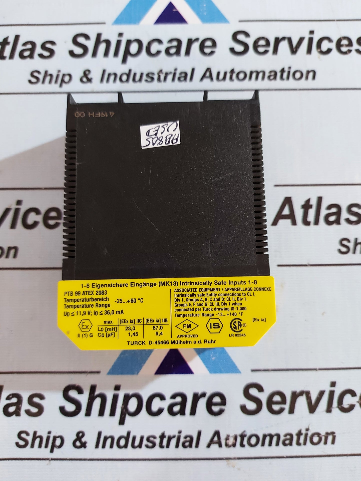 TURCK MK13-22Ex0-R/24VDC ISOLATING SWITCH AMPLIFIER