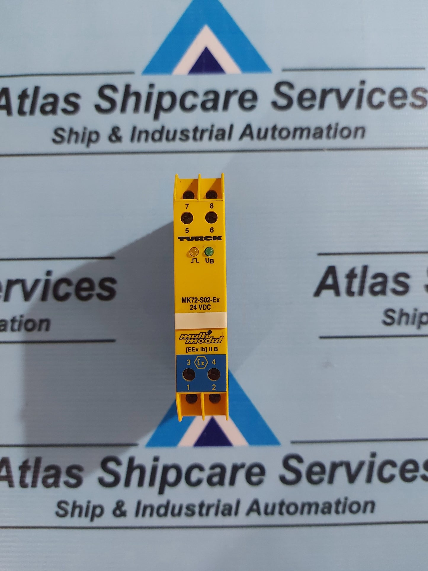 TURCK MK72-S02-Ex/24VDC MULTI MODULE RELAY