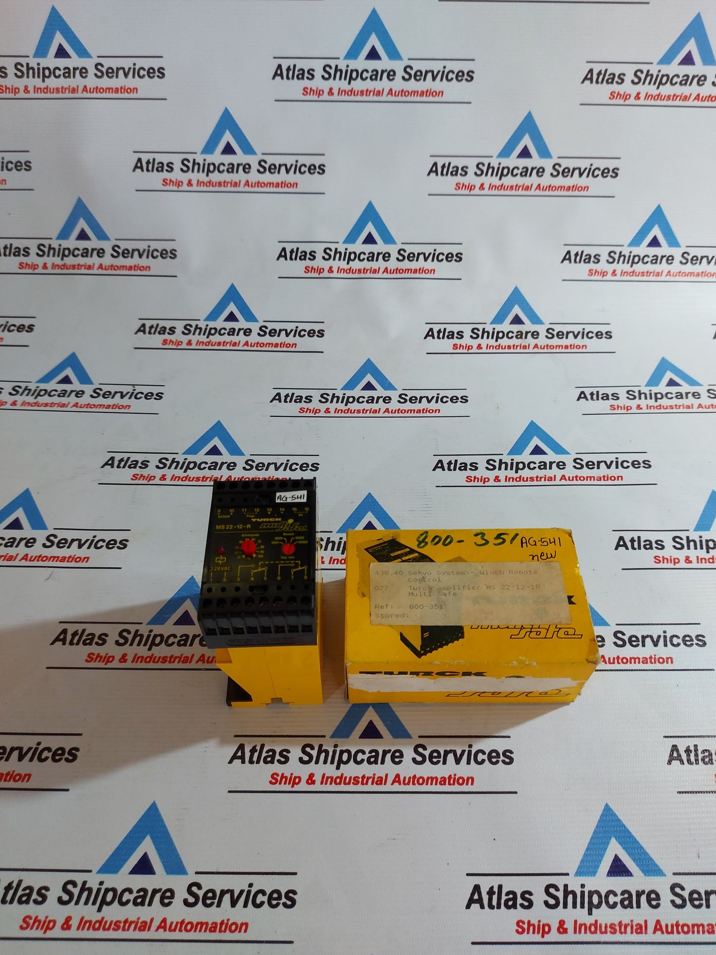 TURCK MS 22-12-R ROTATIONAL SPEED CONTROL 220VAC AG541