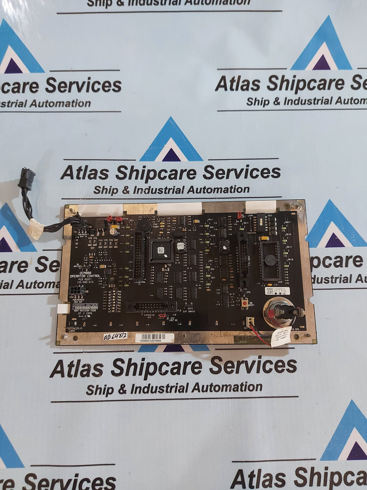 Control Assy Module TYCO OCM800 OPERATOR CONTROL MODULE PCB ASSY.125-585-615 β Atlas ...