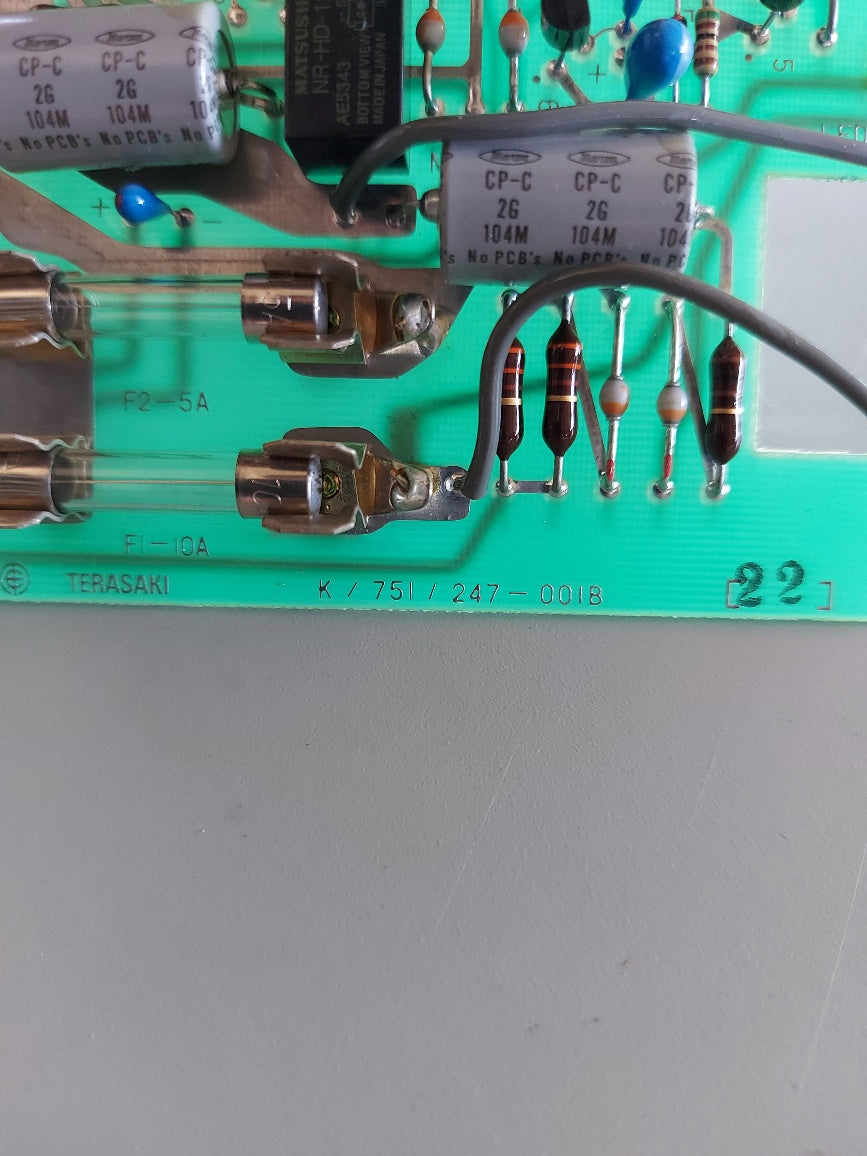 Terasaki ERN-312 K/751/247-001B Pcb Card