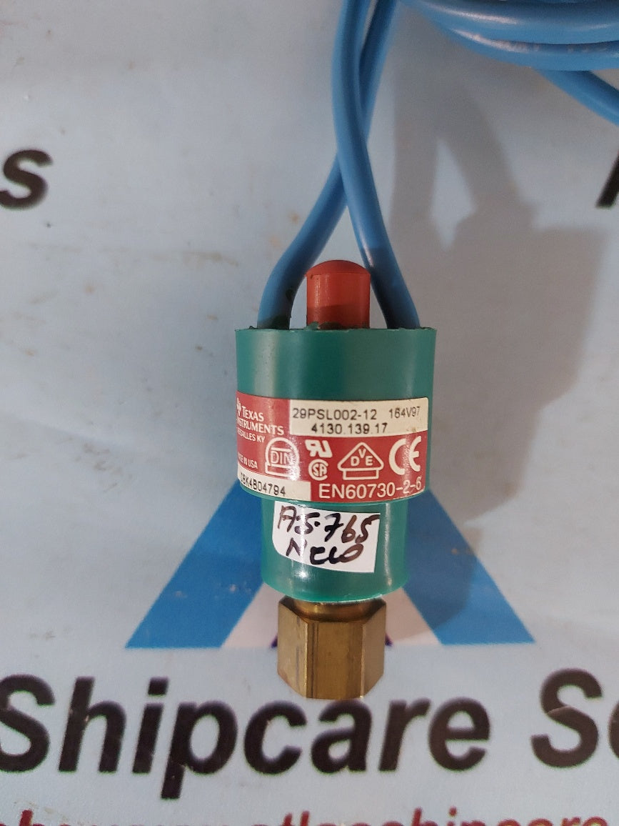 Texas Instruments Load Switch Texas Instruments 29PSL002-12 High Pressure Limit Switch – Atlas ...