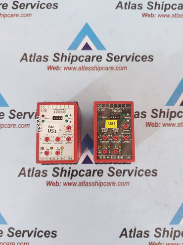 Thiim UFWA F605 B460 AA4C Main Frequency &amp; Voltage Monitoring Relay