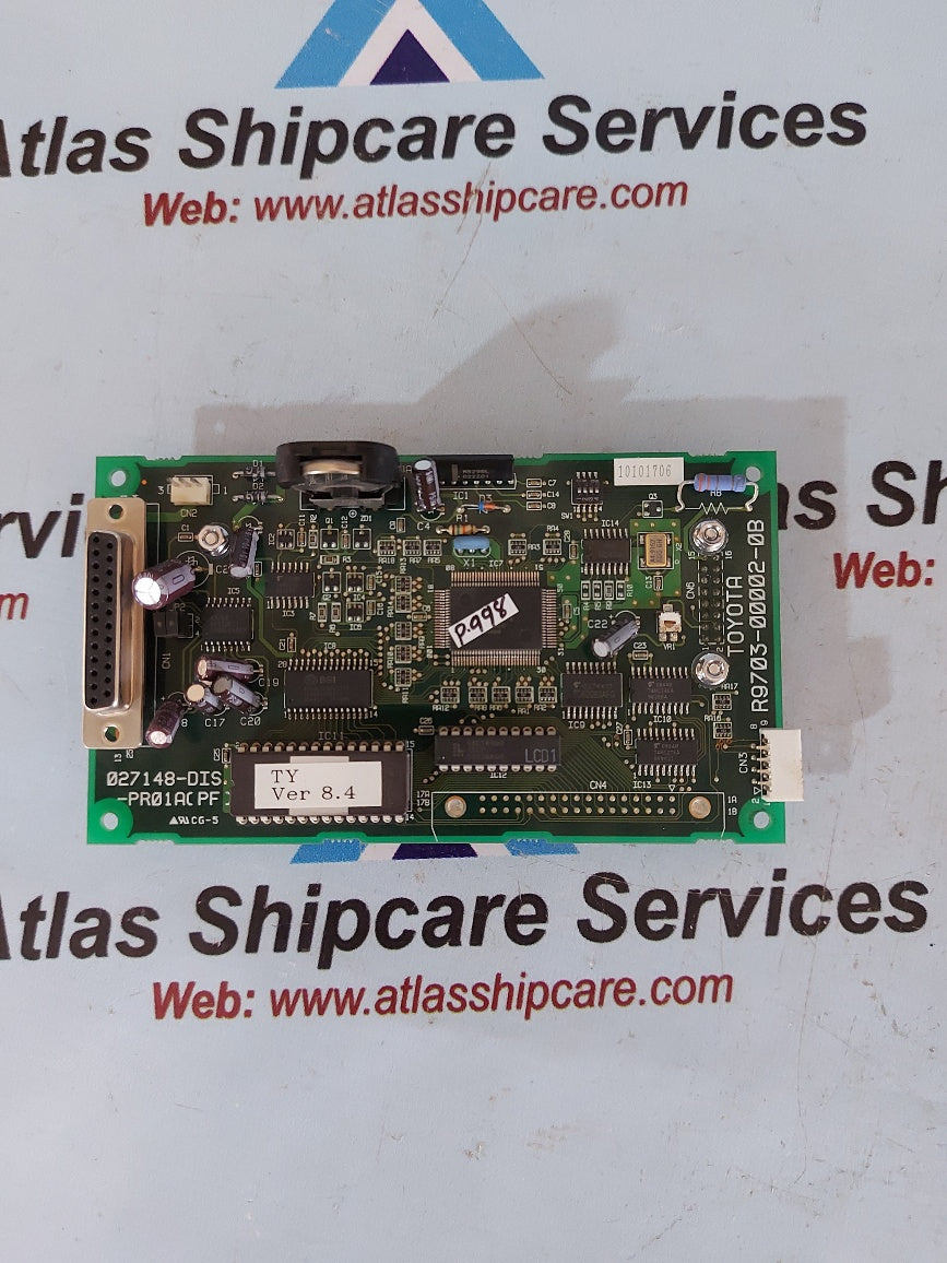 Toyota R9703-00002-0B Pcb Card