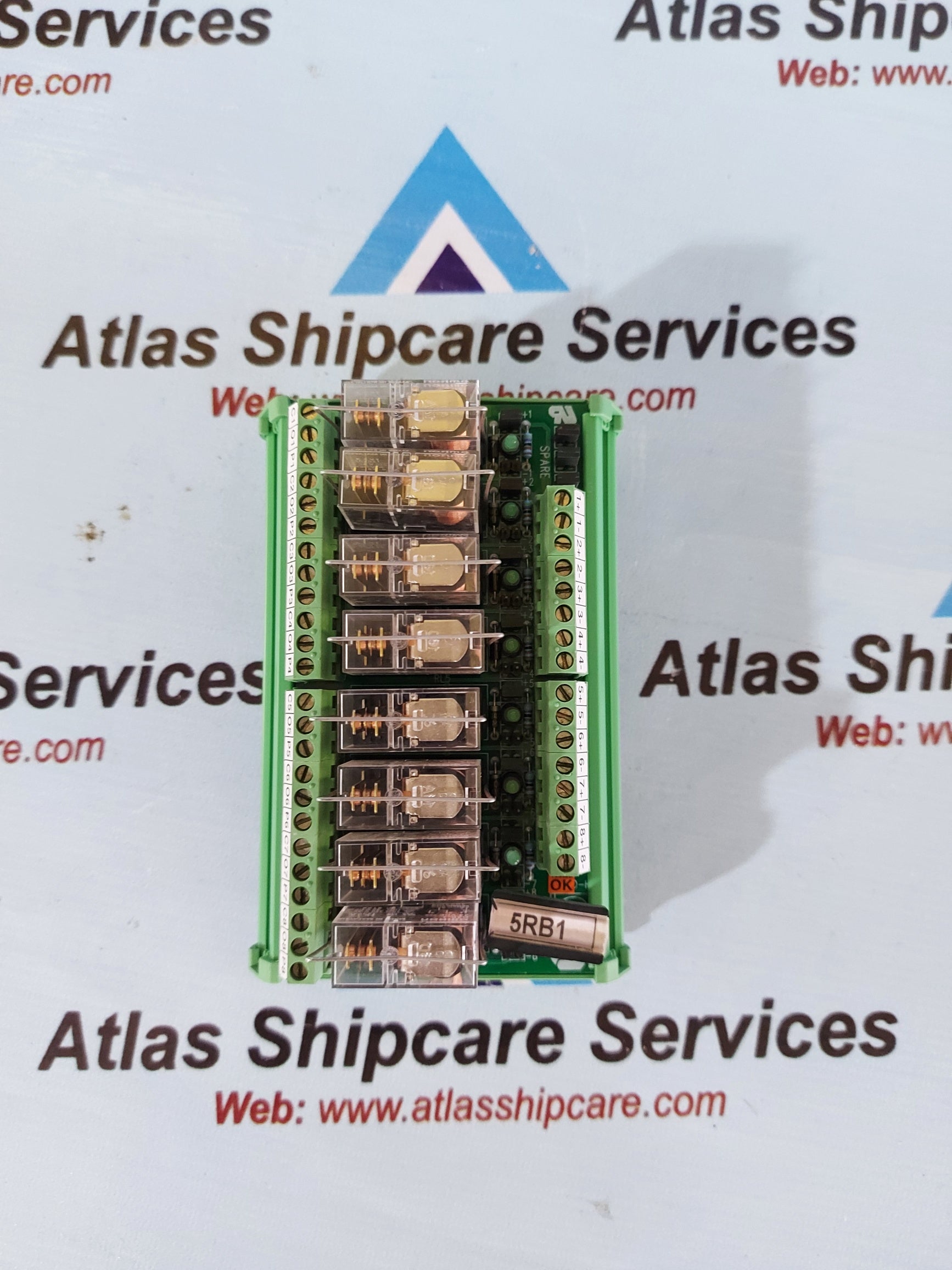 UL GROUP UL24D08-COB 8 CHANNEL RELAY BOARD