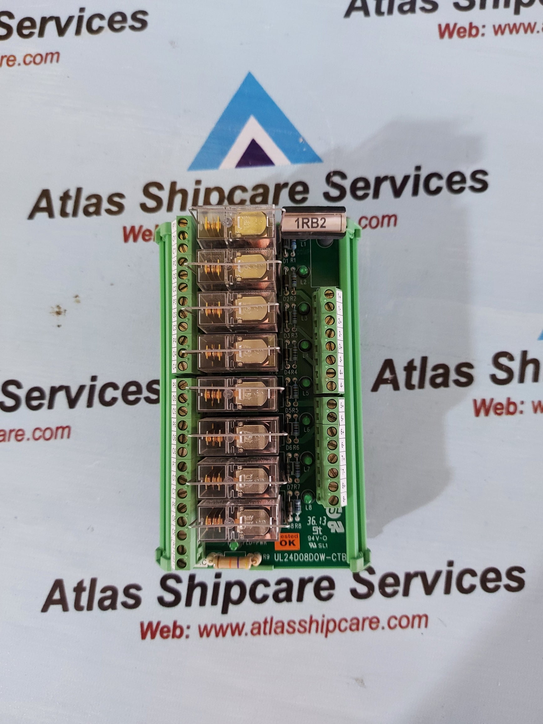 UL GROUP UL24D08DOW-CTB RELAY INTERFACING MODULE – Atlas Shipcare Services