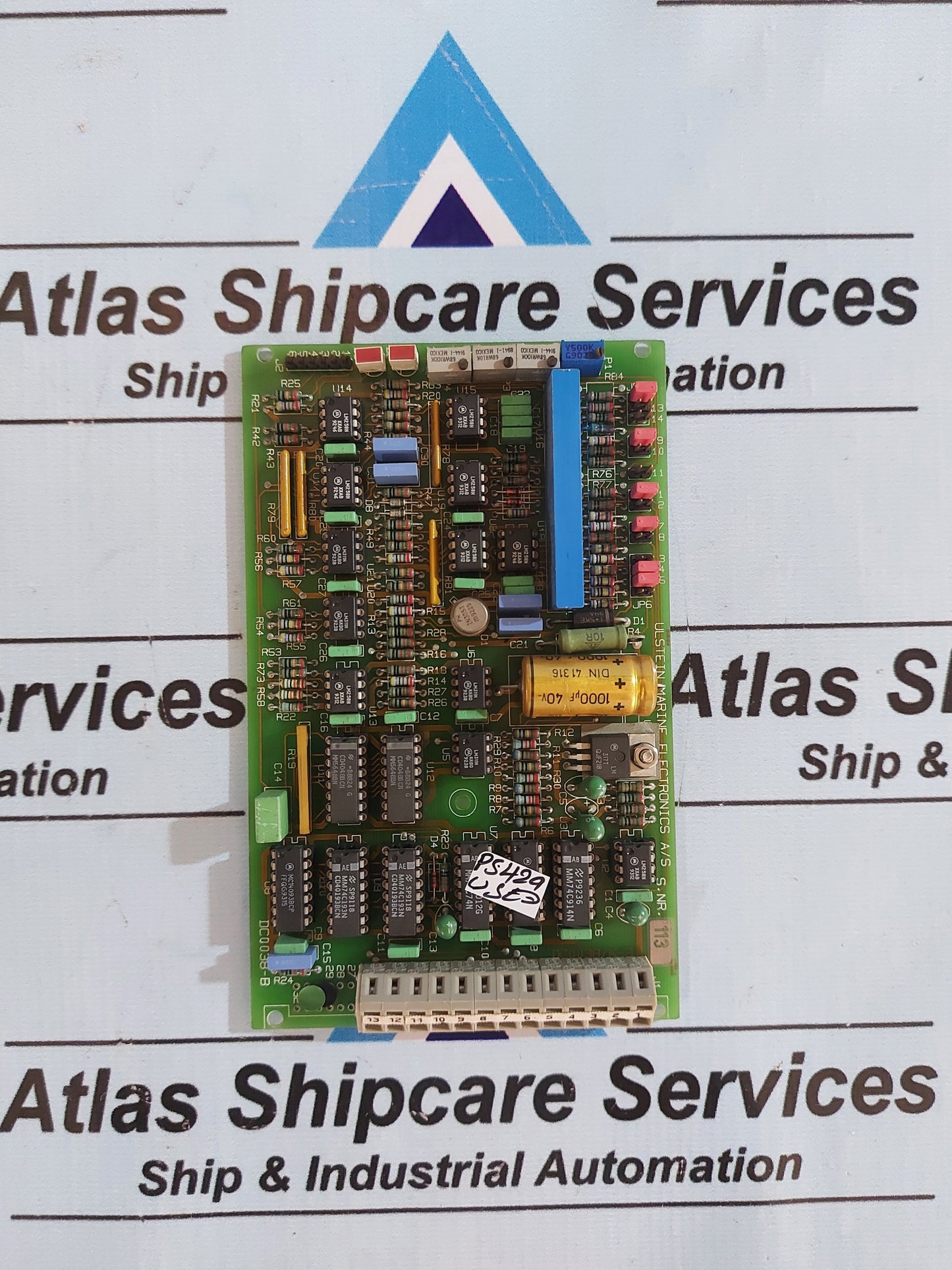 ULSTEIN MARINE DC0038-B PCB CARD