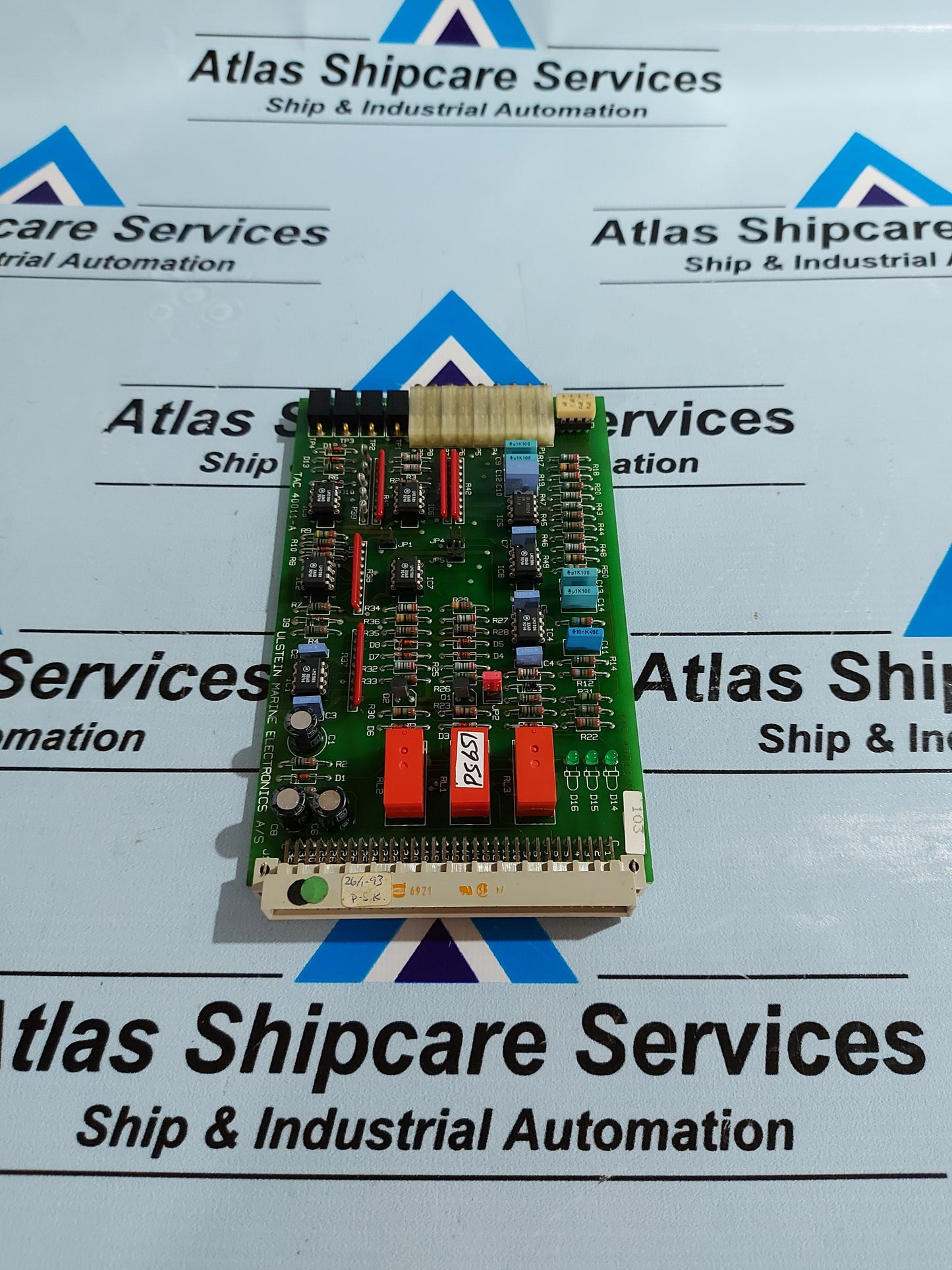 ULSTEIN MARINE ELECTRONICS TAC 40011-A PCB CARD