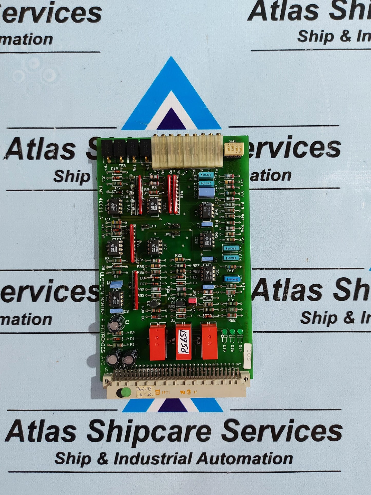 ULSTEIN MARINE ELECTRONICS TAC 40011-A PCB CARD