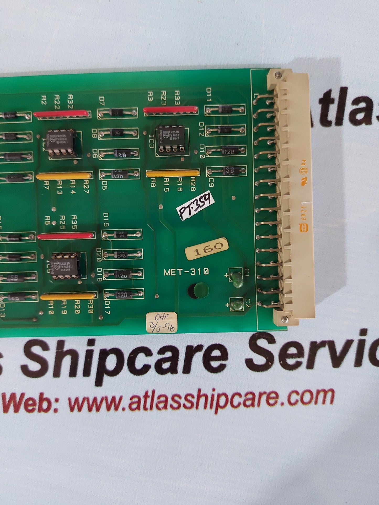 ULSTEIN MARINE MET-310 PCB CARD