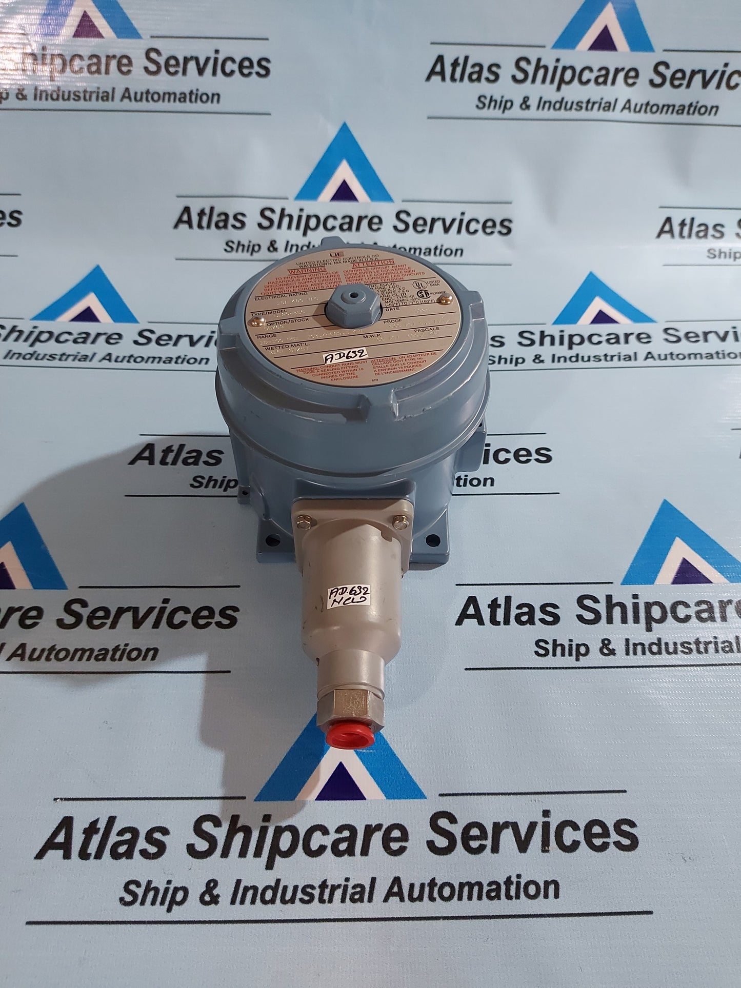 UNITED ELECTRIC J120-356 (UL) 120 SERIES PRESSURE SWITCH