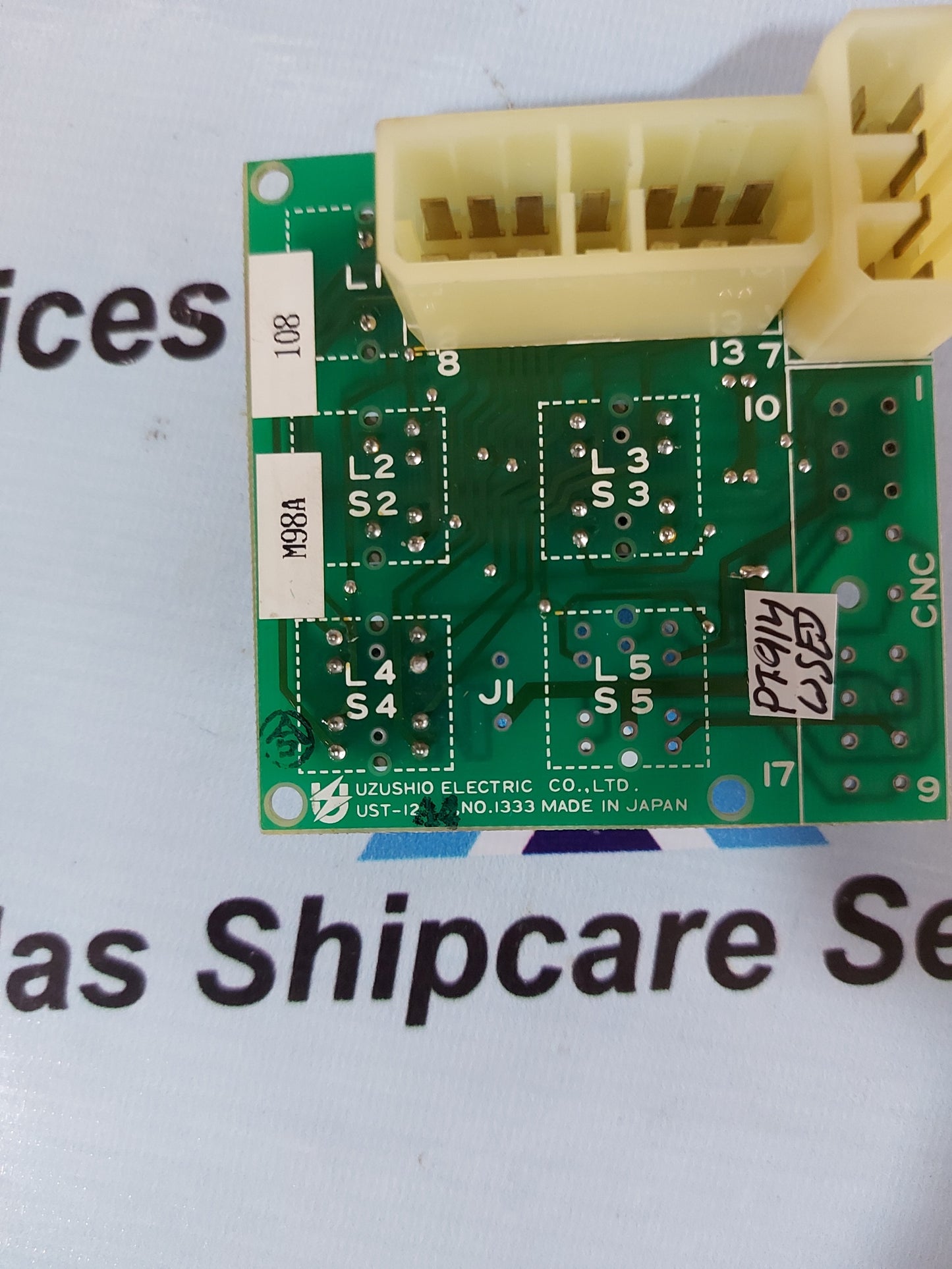 UZUSHIO ELECTRIC UST-12 PCB CIRCUIT BOARD NO.1333