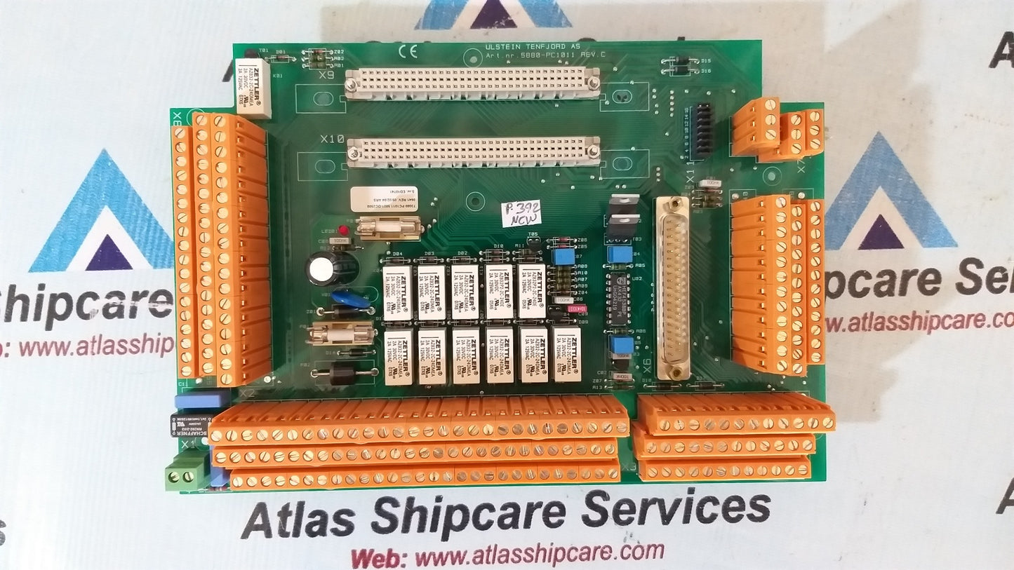 Ulstein Tenfjord 5880-PC1011 Rev.C Electronic Circuit Board