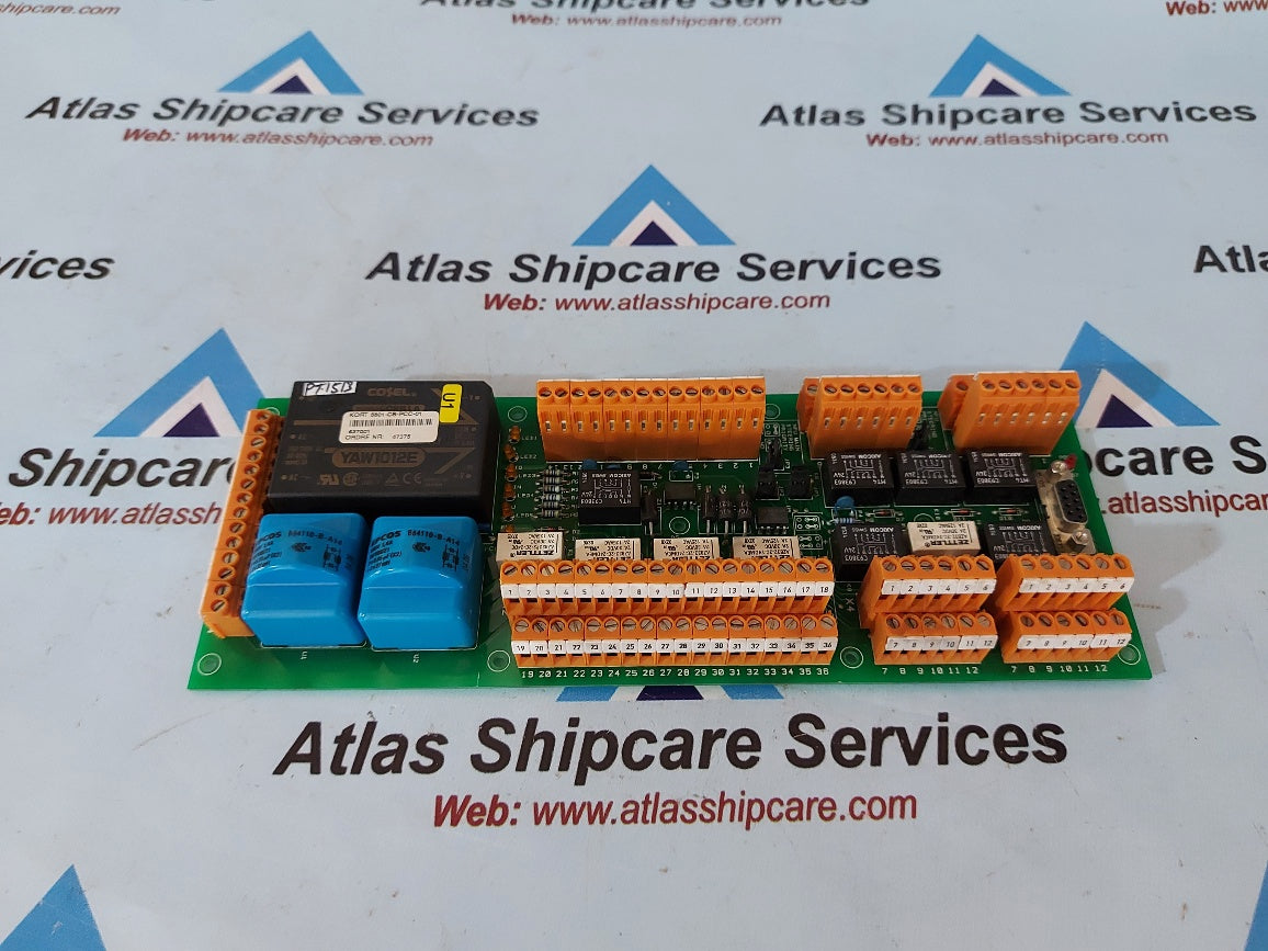 Ulstein Tenfjord 5880-PC1017 Rev.B Signal Common Pcb Circuit