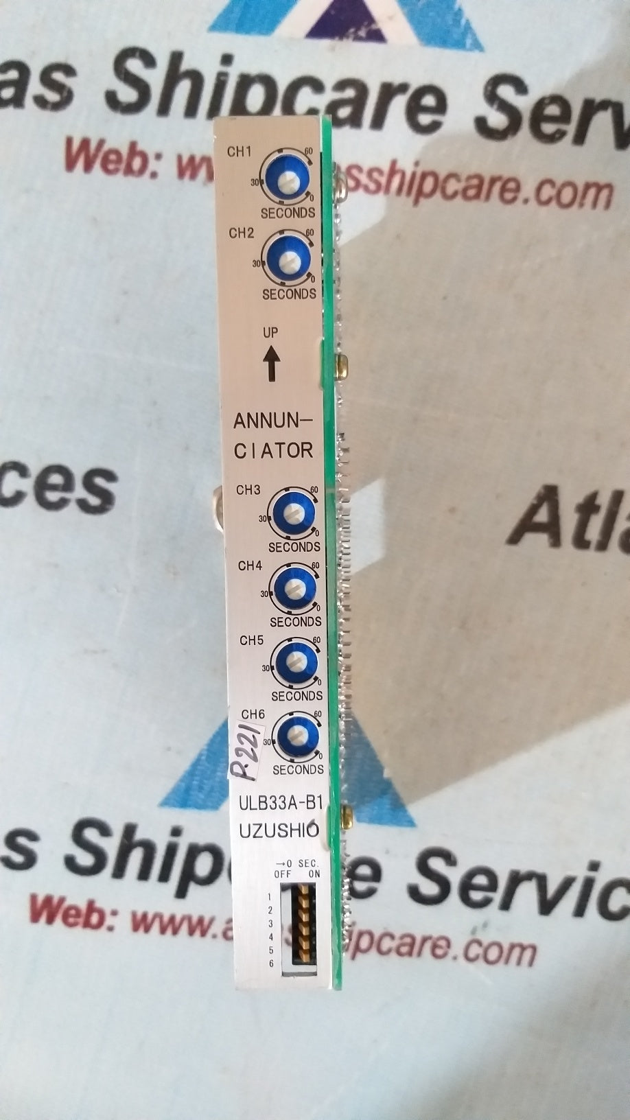 Uzushio Electric ULB33A-B1 QJN0021 Annunciator