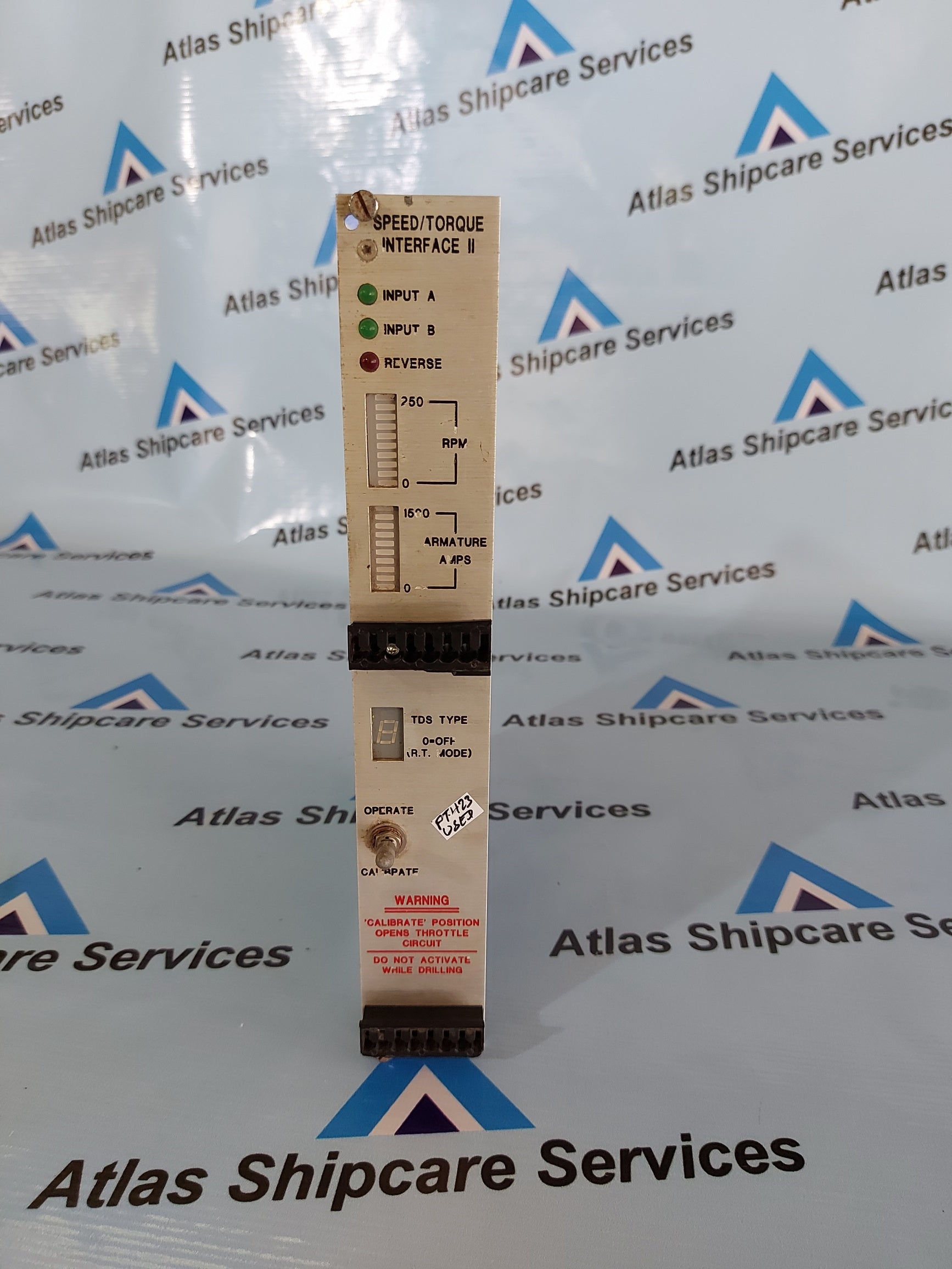 VACO BJ DRILLING SYSTEM 96960 SPEED/TORQUE INTERFACE II PCB CARD ...