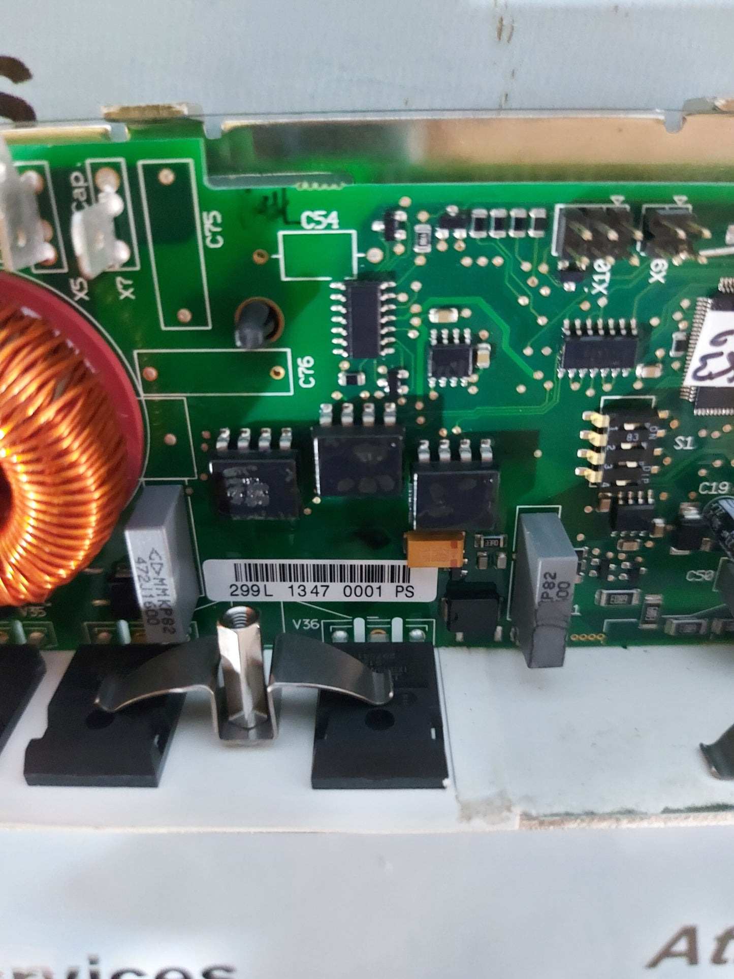 VACON 60VB00299 CM280802 FAN POWER SUPPLY BOARD