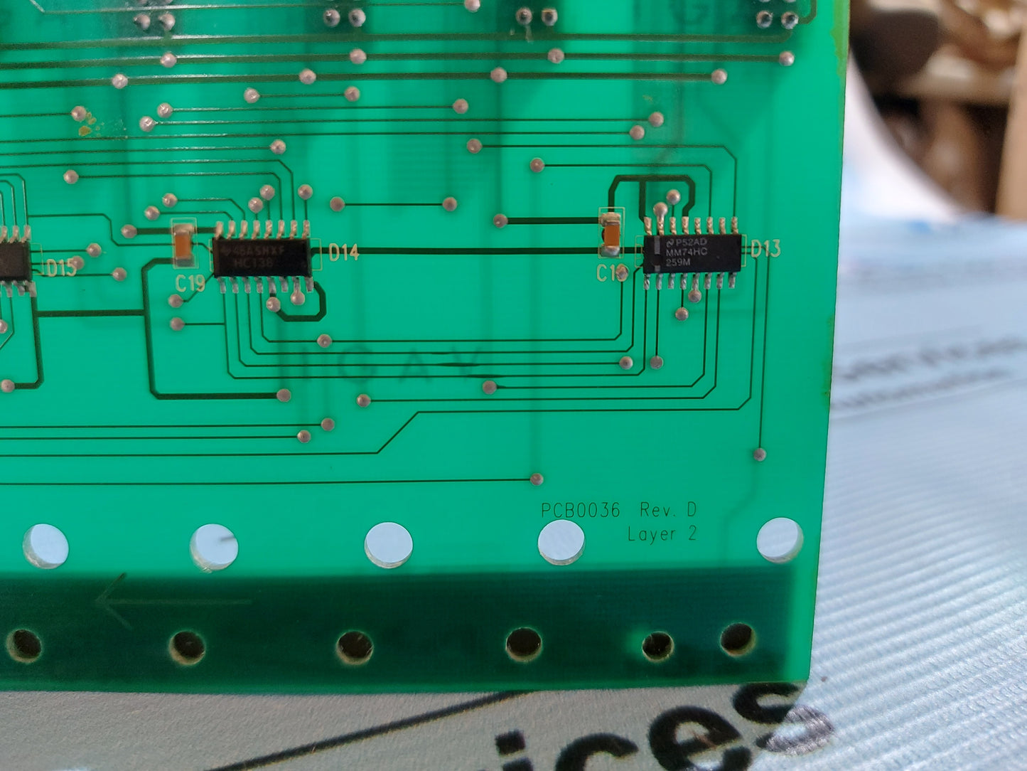 VAISALA PCB0036 REV.D PCB CARD