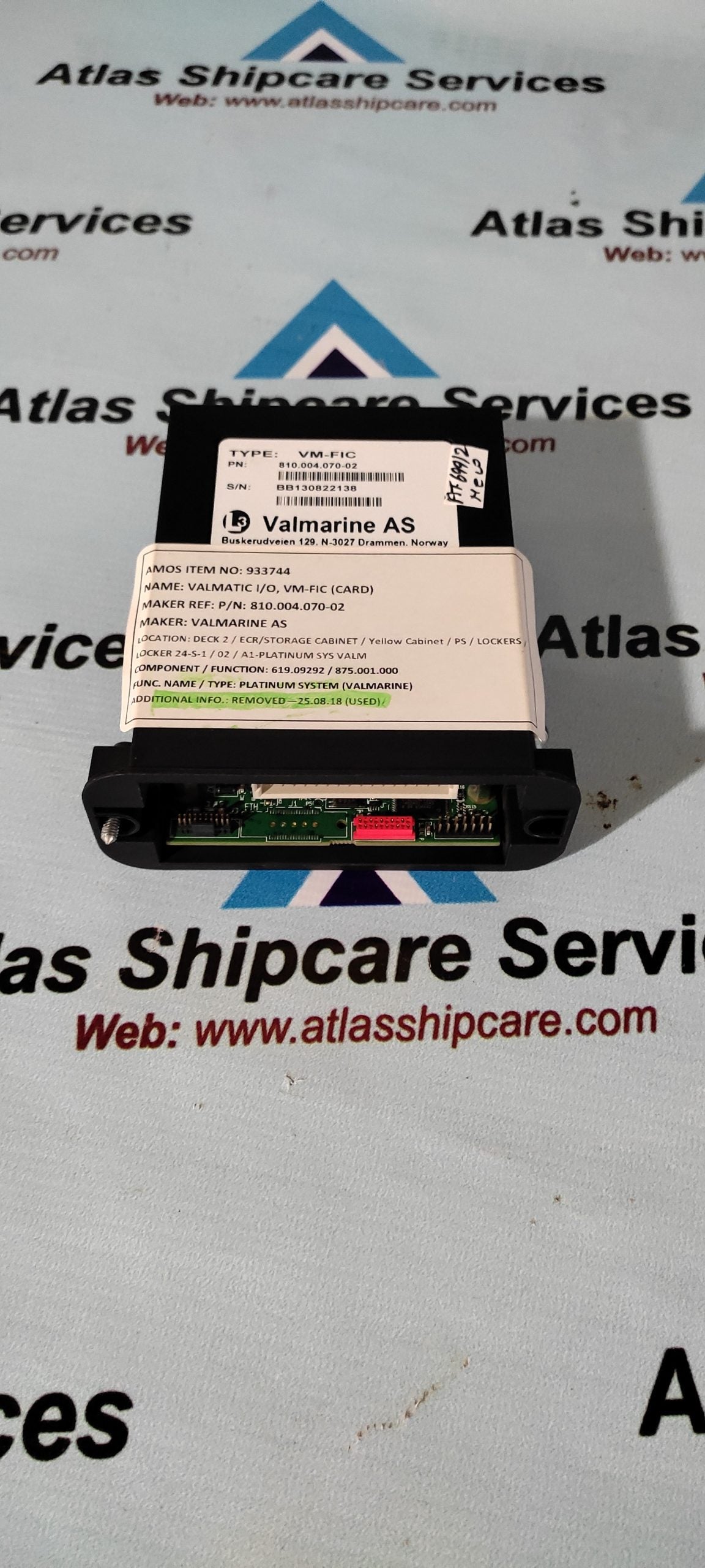 VALMARINE VM-FIC 810.004.070-02 MODULE