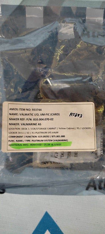 VALMARINE VM-FIC 810.004.070-02 PLATINUM SYSTEM