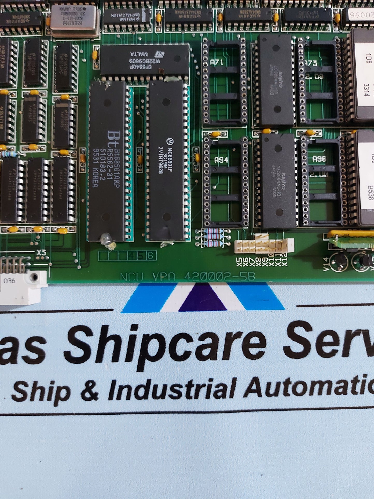VALMET AUTOMATION A413015 NCU 09 CIRCUIT BOARD