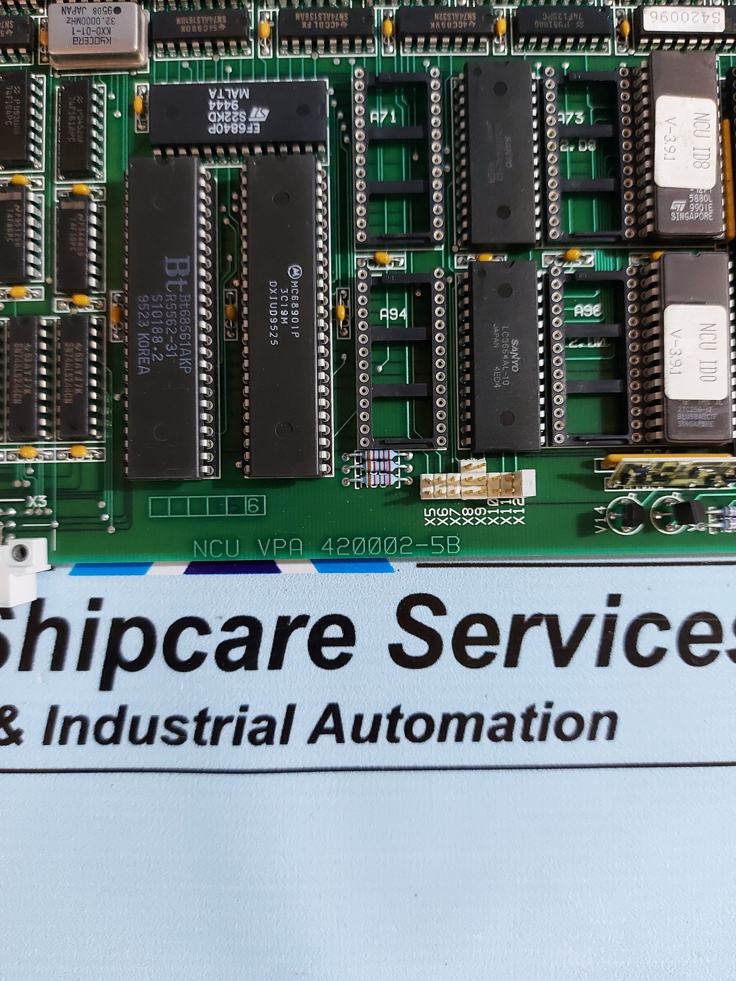 VALMET AUTOMATION A413015 NCU 09 CIRCUIT BOARD