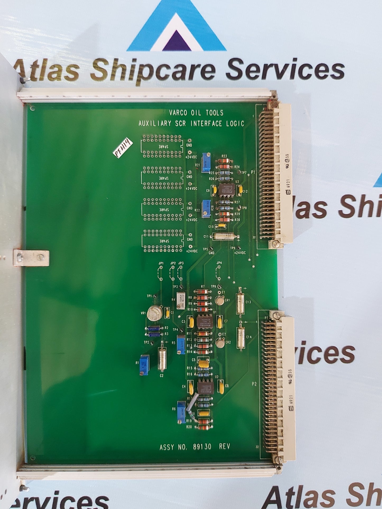 VARCO 89130 AUXILIARY SCR INTERFACE LOGIC CARD