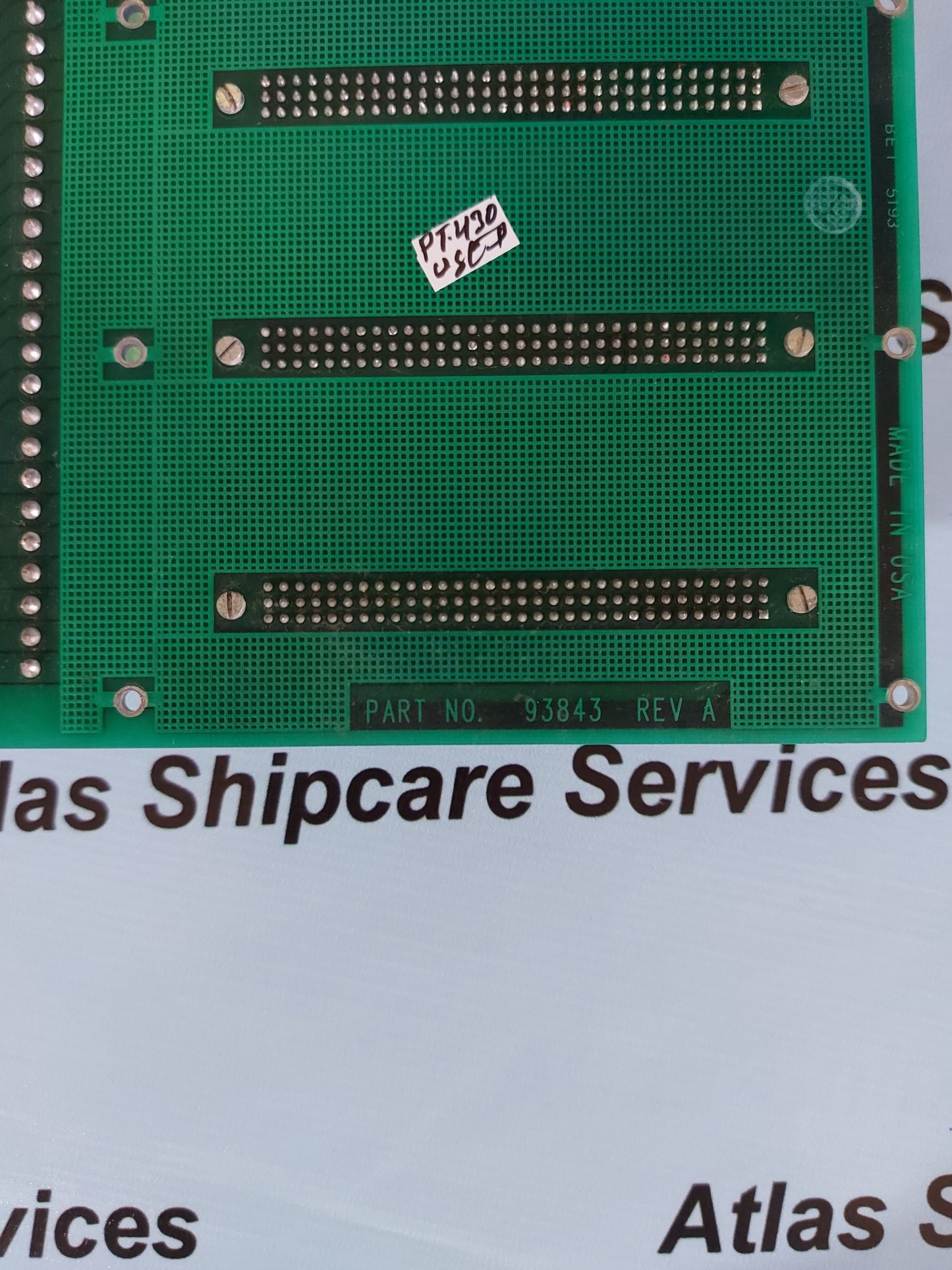 VARCO-BUS 93840 PCB CARD