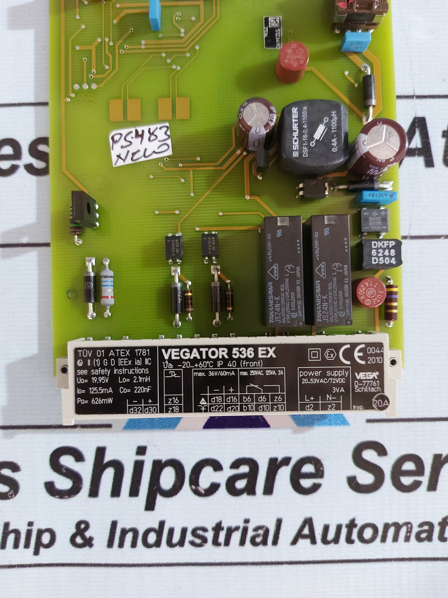 VEGA VEGATOR 536 EX SIGNAL CONDITIONING INSTRUMENT