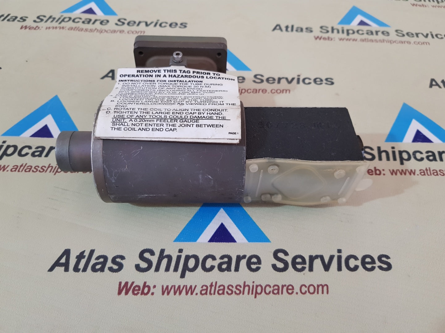 VICKERS DG4V-3S-63FL-M-X1-H4-60 SOLENOID OPRETED DIRECTIONAL VALVE H367