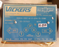 VICKERS DG4V4-012C-M-X1-ER4-10-C585 DIRECTION CONTROL VALVE H237