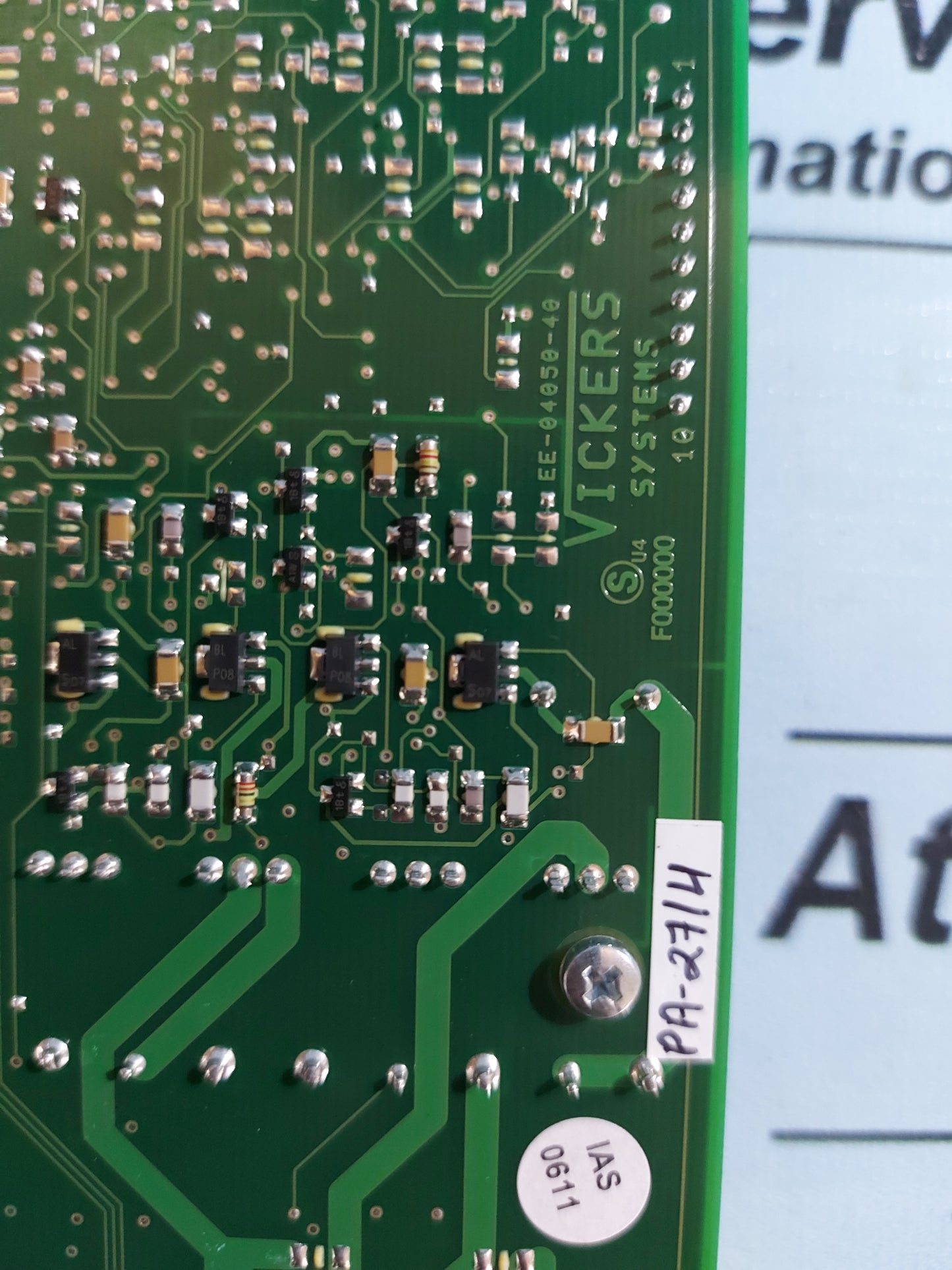 VICKERS EEA-PAM-525-A-32 POWER AMPLIFIER CARD FOR PROPORTIONAL VALVE CONTROL